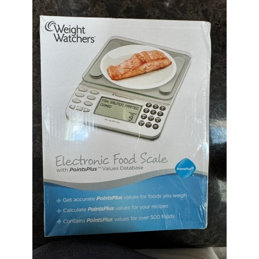 Weight Watchers Electronic Food Scale PointsPlus Database Digital Kitchen 30018